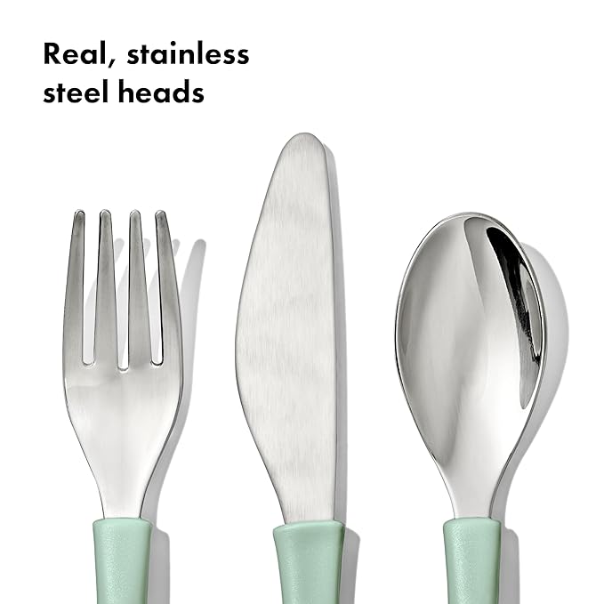 OXO Tot Cutlery for Big Kids - Opal