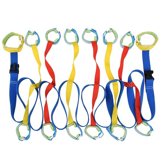 Children Walking Rope for Toddlers, Daycare & Classroom – 12 Kids + 2 Adult Handles – Toddler Safety Rope with Storage Bag for Field Trips, Class Trips, Preschool, Outdoor Walks & Fire Drills