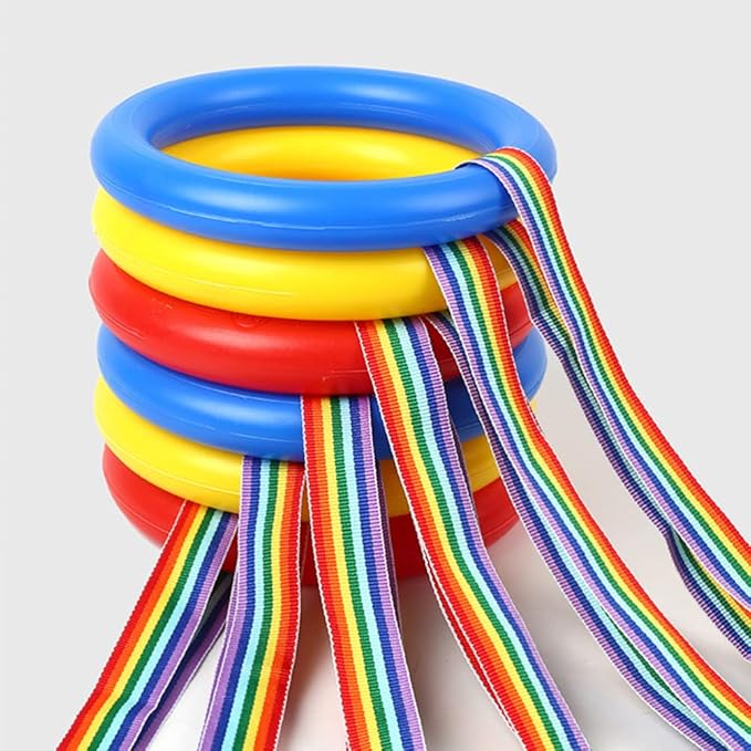 TOYANDONA Safety Walking Rope for Children with 12 Handles Preschool and Kindergarten Walking Rope for Toddlers Outdoor Group Management Harness