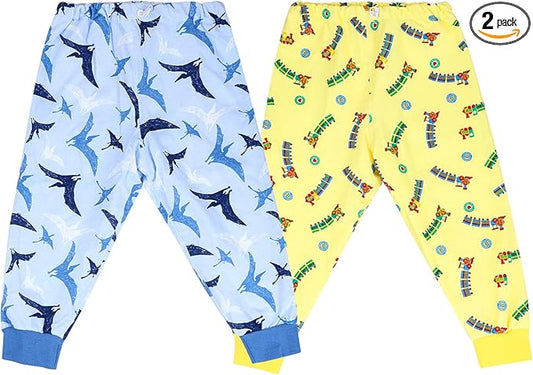 MOEMOE BABY Waterproof Diaper Pants for Potty Training 2 Packs Nighttime Diaper Short for Toddler Boys and Girls
