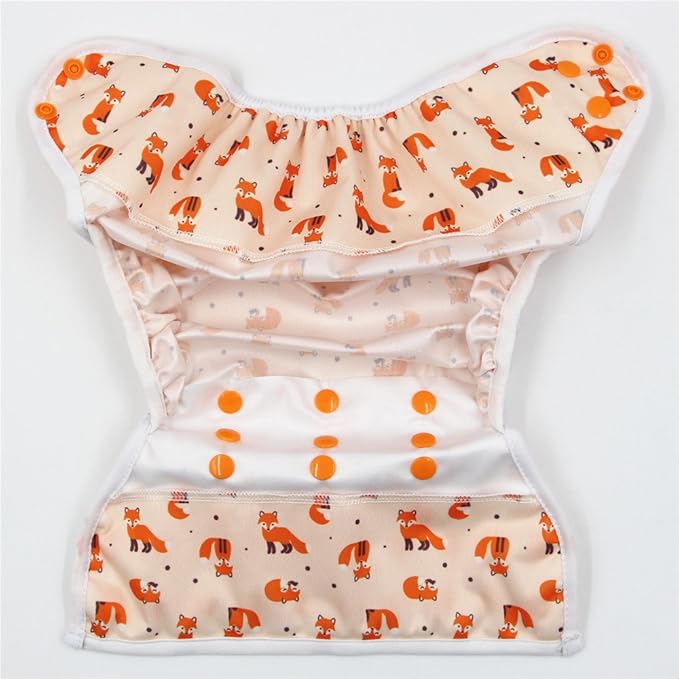 Newborn Infant Baby Cloth Diaper cover, Reusable, Washable, Adjustable