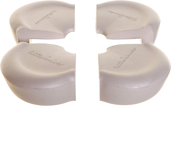 Little Chicks Extra Large Soft Corner Cushions - Table Corner Protectors - 4 Pack - Model CK033