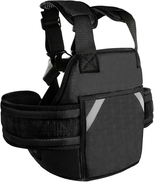 Adjustable Harness, Prevent Passengers from Falling for ATV,Snowmobile,Grey