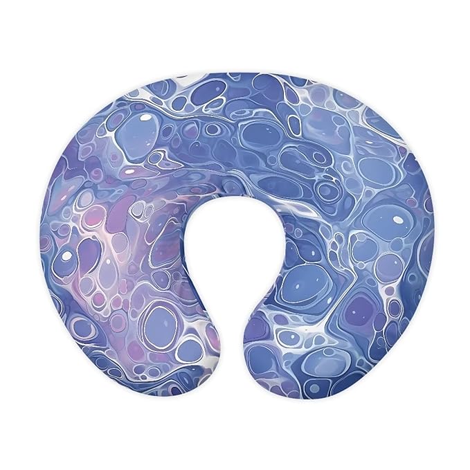 Abstract Bubble Breast Feeding Support Pillow Cover, Acrylic Painting Fit Nursing Pillow Slipcovers for Breastfeeding Moms Newborn Nursing Pillow Case