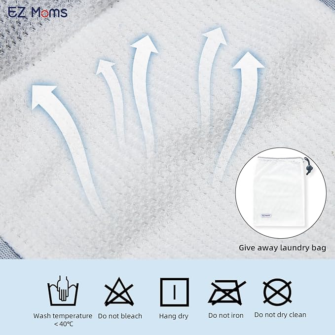 EZ Moms 10 Packs Reusable Potty Training Underwear for Boys Double Absorption Toddler Training Pants 3T-4T Boys High Waist Dinosaur Toddler Boy Underwear 4T Kid Confident Pee Pants with a Laundry Bag