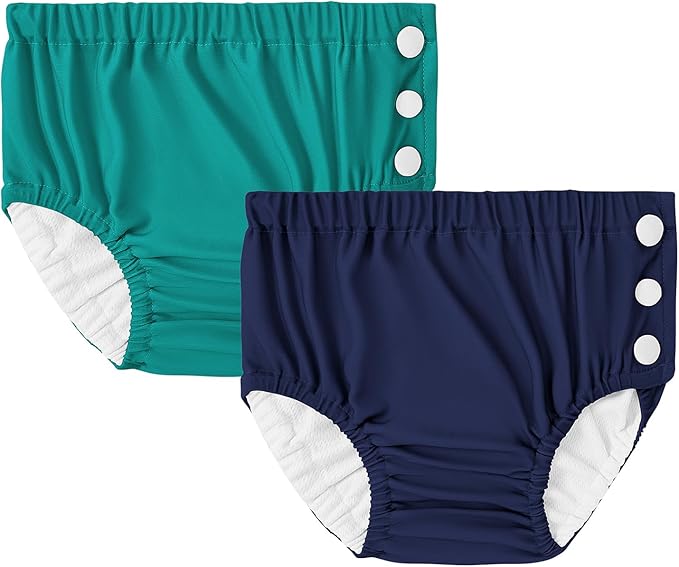 Durio Reusable Swim Diapers Washable Baby Swim Diaper Unisex Infant Toddler Swimming Diapers