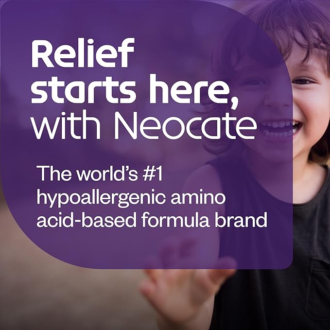 Nutricia Neocate Nutra - Amino Acid-Based, Dairy-free, Hypoallergenic Solid Food with a Cereal-Style Consistency - With Calcium, Vitamin D, and Iron - 14.1 Oz Can (Pack of 4)