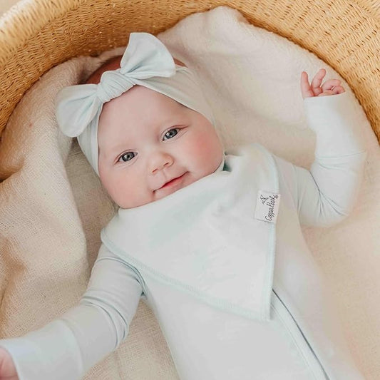 Copper Pearl Baby Bandana Bibs, 4 Pack