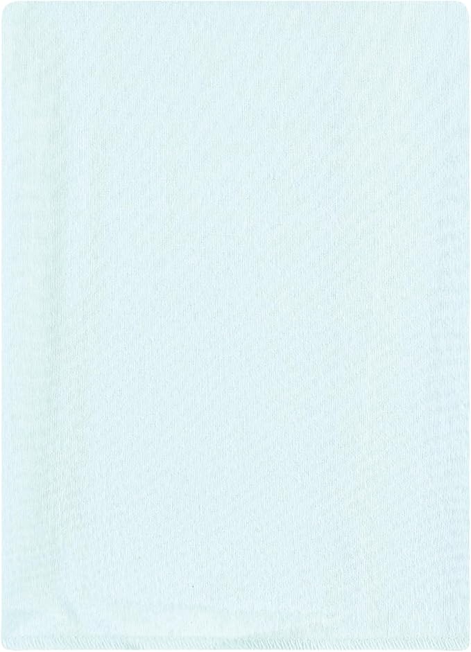 Hudson Baby Unisex Baby Cotton Flannel Burp Cloths Bundle, Boy New Elephant, One Size