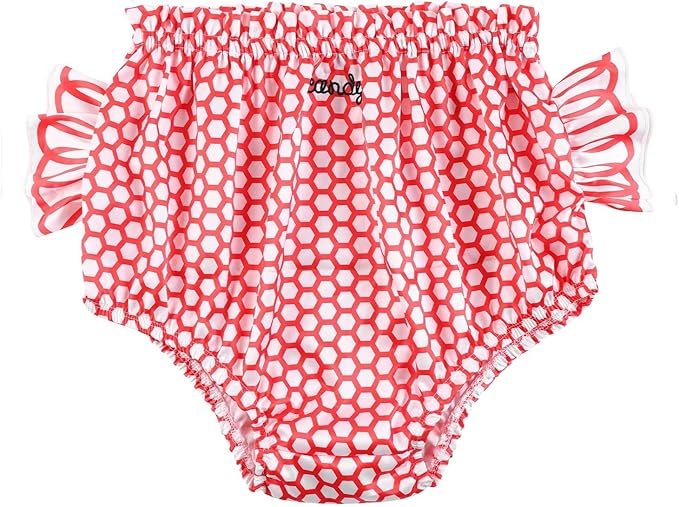Landofgenie Diaper Cover for Adults Reusable & Washable with Elastic Waist Unisex Adult Diaper Cover Shorts - Candy