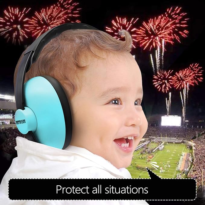BBTKCARE Earmuffs Infant Hearing Protection Baby Headphones Noise Cancelling Headphones for Babies for 3 Months to 3 Years