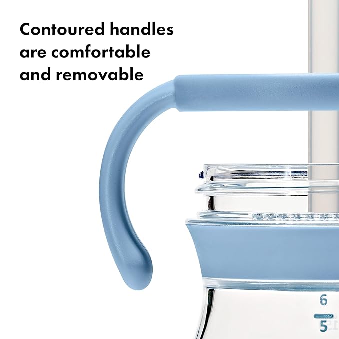 OXO Tot Transitions Straw Cup with Removable Handles - 6 oz. - Dusk