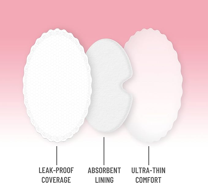 Unifree Disposable Nursing Pads, Breast Pads for Breastfeeding, Superior Absorbency&Ultra Soft Leakproof Design, Postpartum Essentials,200 Count