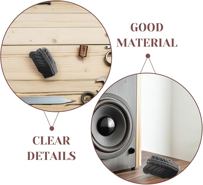 Speaker Corner Cover Metal Wrap Corner Protector Furniture Edge Guards Anti-Collision Protective Covers for Cabinets and Audio Equipment
