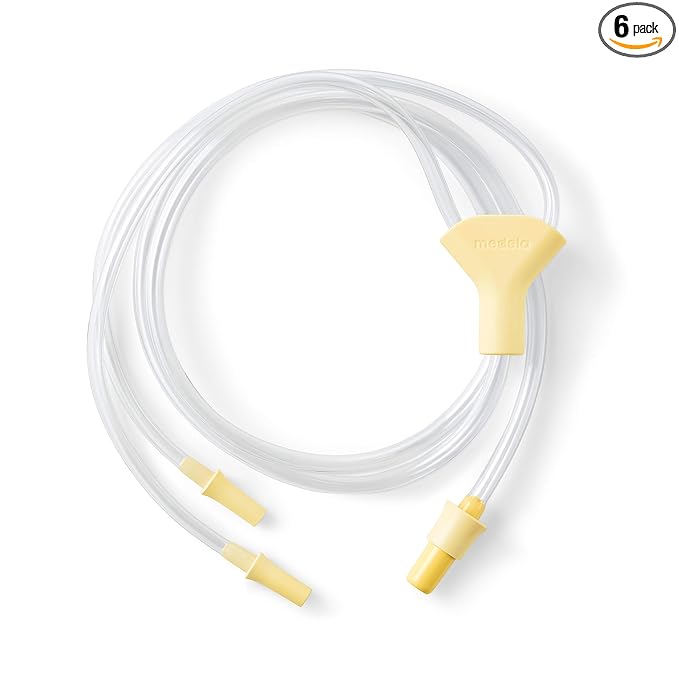 Medela Sonata Replacement Tubing, Breast Pump Accessories Designed for Sonata Breastpump, Authentic Spare Parts (Pack of 6)