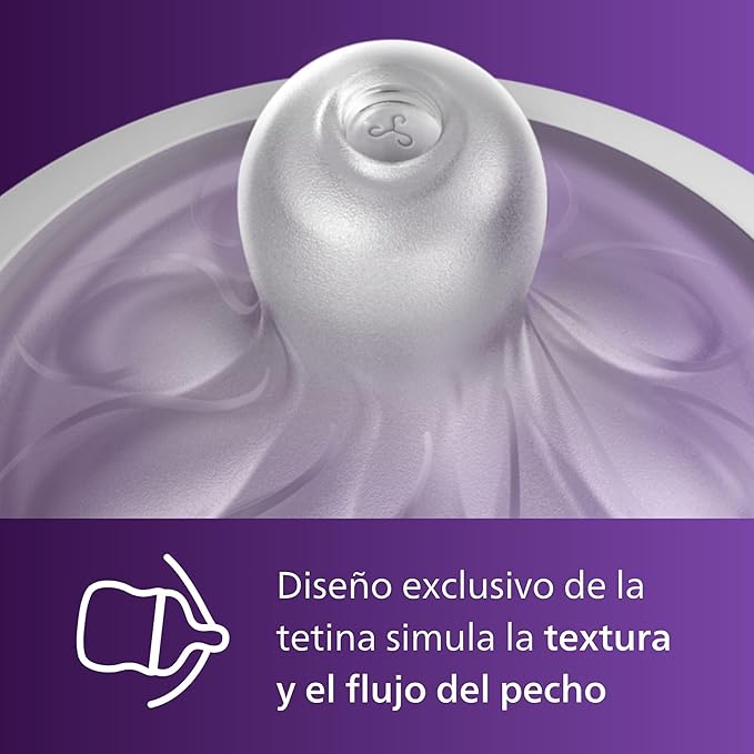Philips Avent Natural Response Nipples, Extra Slow Flow (Flow 1), 4-Pack, SCY961/44
