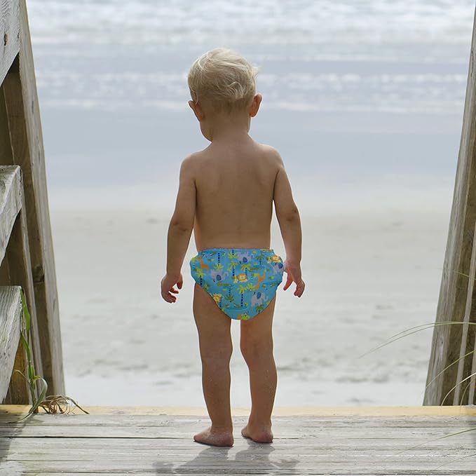 Green Sprouts Snap Reusable Absorbent Baby Swimsuit Diaper