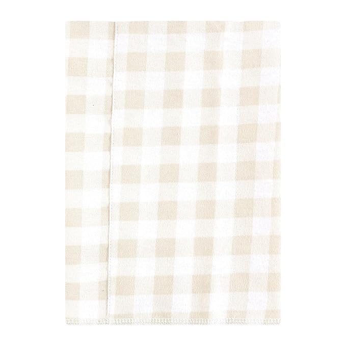 Hudson Baby Unisex Baby Flannel Burp Cloth 7pk, Neutral Safari, One Size