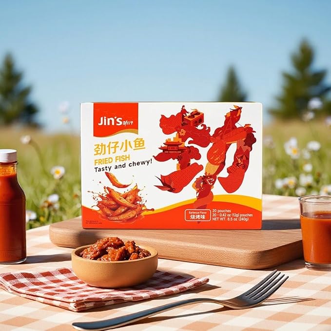 JINZAI Spiced Fish Snack (BBQ)