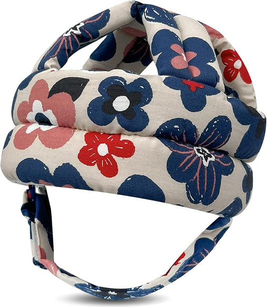 Baby Head Protector for Crawling Walking, Baby Helmet Adjustable No Bumps and Soft Cushion, Infant Safety Cap for Kid Learning to Walk
