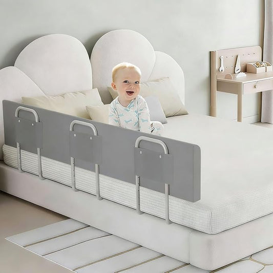 Baby Bed Bumpers for Toddlers Kids Bed,Baby Foam Bed Rail Guard for Elderly Adults,70.8inch Foam Padded Side Rail，Soft Safety Guard Rail for Kids,Side Rail for Queen King Twin Full Size