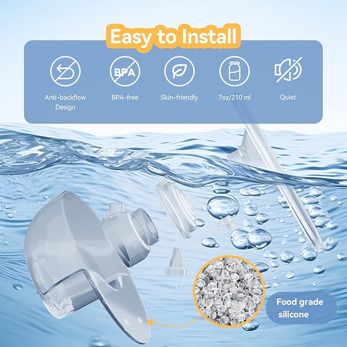 Hands Free Breast Pump Wearable MY-375 - Strong Suction, Low Noise, Wearable Breastfeeding Pump with 4 Mode &12 Levels, Portable Electric Breast Pump 24mm - 19/21/Insert/Flange, 2 Pack (White)