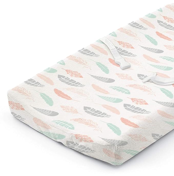 Summer Infant Ultra Plush Changing Pad Cover, Coral Days