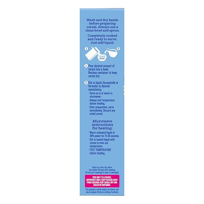 GERBER 2nd Foods Multigrain Baby Cereal 4x16oz
