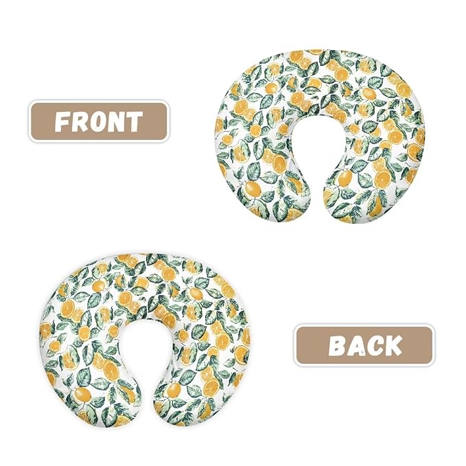 Nursing Pillow Cover Slipcover Classic Fall Leaf Soft Maternity Breastfeeding Newborn Infant Feeding Cushion Cover Breathable Breastfeeding Cover