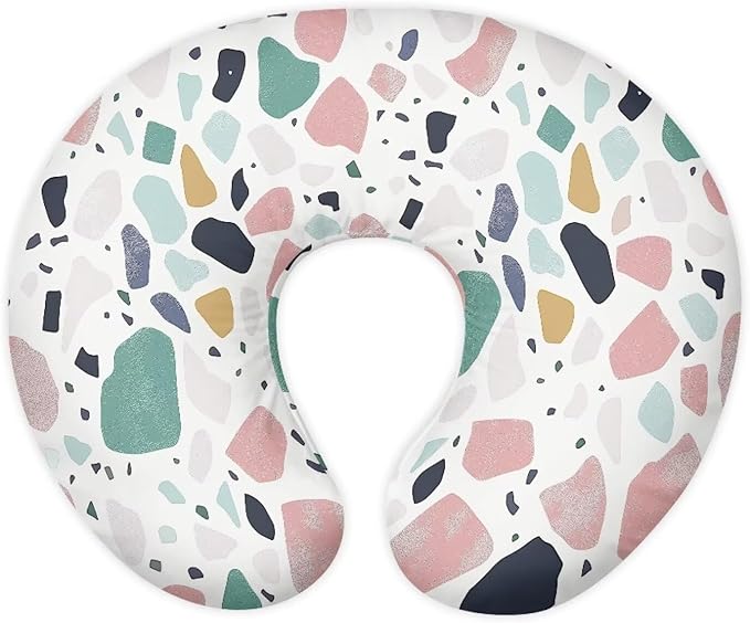 Colorful Stone Nursing Pillow Cover Nursing Pillows for Breastfeeding Fits The Original Support for Breastfeeding Nipple Shields for Breastfeeding Newborn