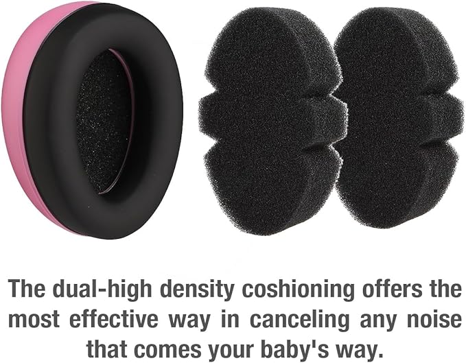 PandaEar Baby Ear Protection, Noise Cancelling Headphones EarMuffs for Babies & Toddlers 0-3 Years