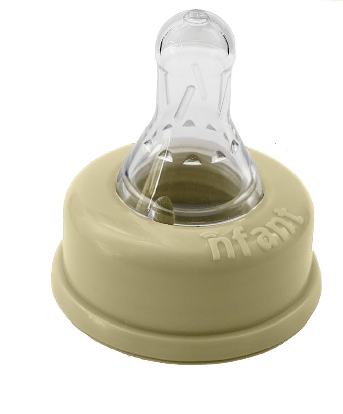 nfant | Bottle Feeding - Extra Slow Flow Nipple, Gold (3ml/min), 4-Pack