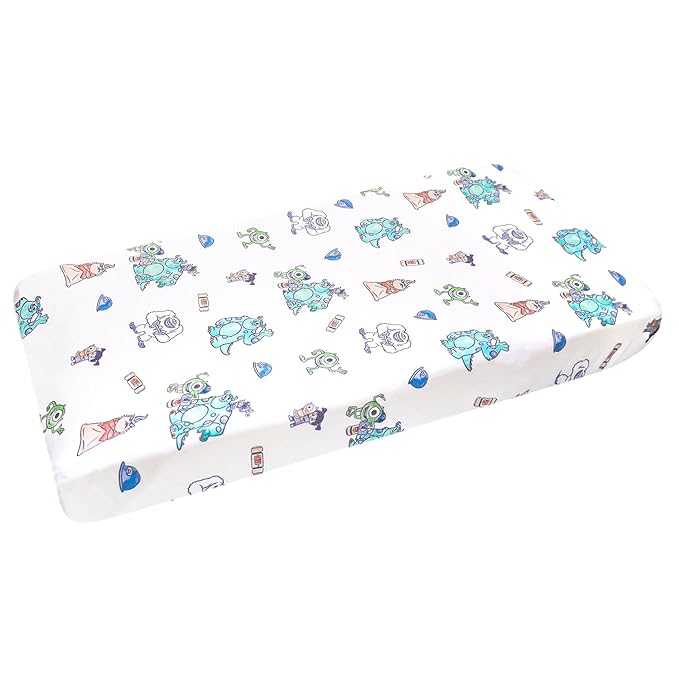 Copper Pearl, Monsters Inc Friends Premium Diaper Changing Pad Cover