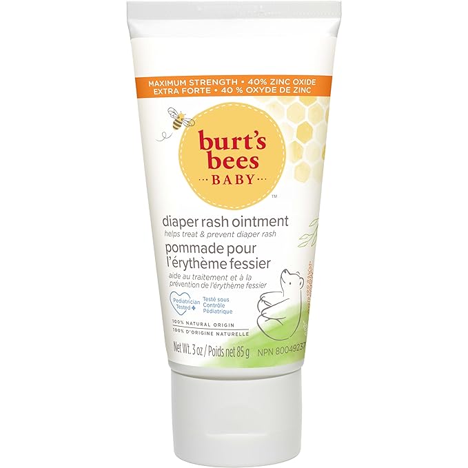 Burt's Bees Baby 100% Natural Diaper Rash Ointment - 3 Ounce (Pack of 1), Single