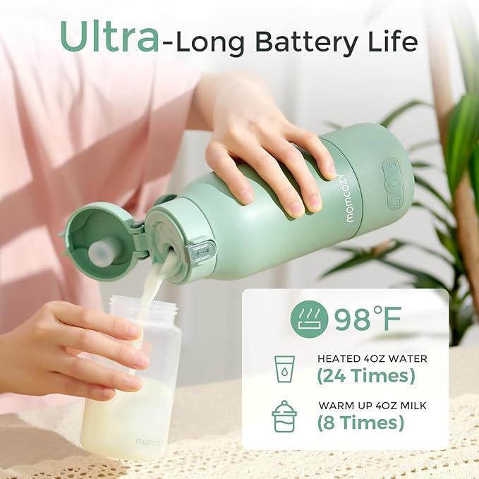 Momcozy Portable Milk Warmer for Travel & Momcozy 22oz Portable Breast Milk Cooler for Outdoor
