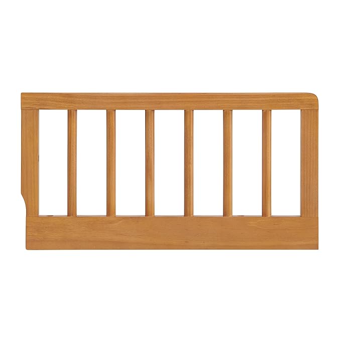 Oxford Baby Dawson Crib to Toddler Bed Guard Rail Conversion Kit, Honey Brown, Green Guard Gold Certified