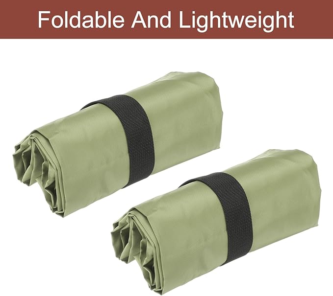 uxcell 2 Pcs Wet Dry Bags, 16" x 20" Waterproof Travel Bags with Two Zippered Pockets, Gym Bag for Beach Pool Swim Suit and Wet Clothes Light Green