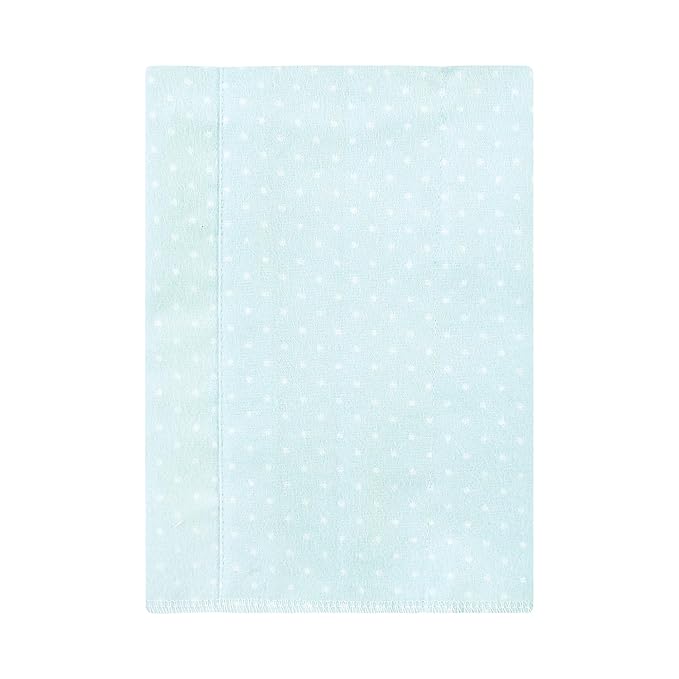 Hudson Baby Unisex Baby Cotton Flannel Burp Cloths, Lemon Daisy 7 Pack, One Size