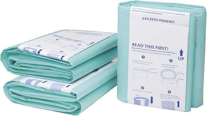 Korbell Nappy Disposal Bin Liners - Standard (16 Litre) - 3 Refills Value Pack