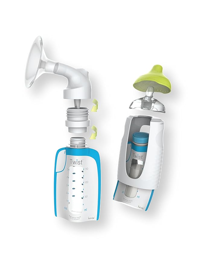 Kiinde Baby Bottle Warmer and Breast Milk Collection, Storage, Warming and Feeding System Starter Kit