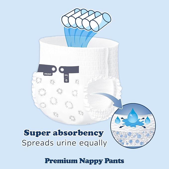 Minime Baby Training Pants - Size 4T-5T (33-44 lbs), 26 Count, Premium Hypoallergenic Training Underwear, Fragrance Free Disposable Baby Diaper Pants
