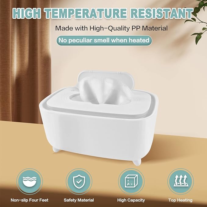 Wipe Warmer and Baby Wet Wipes Dispenser | Baby Wipes Warmer for Babies
