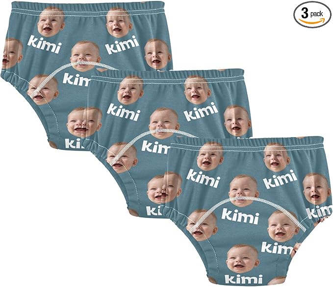 Joko Ivery 1 Deep Blue Custom Potty Training Pants Soft Traning Potty Panty for Girls Toddlers Boys 5T 3Pcs