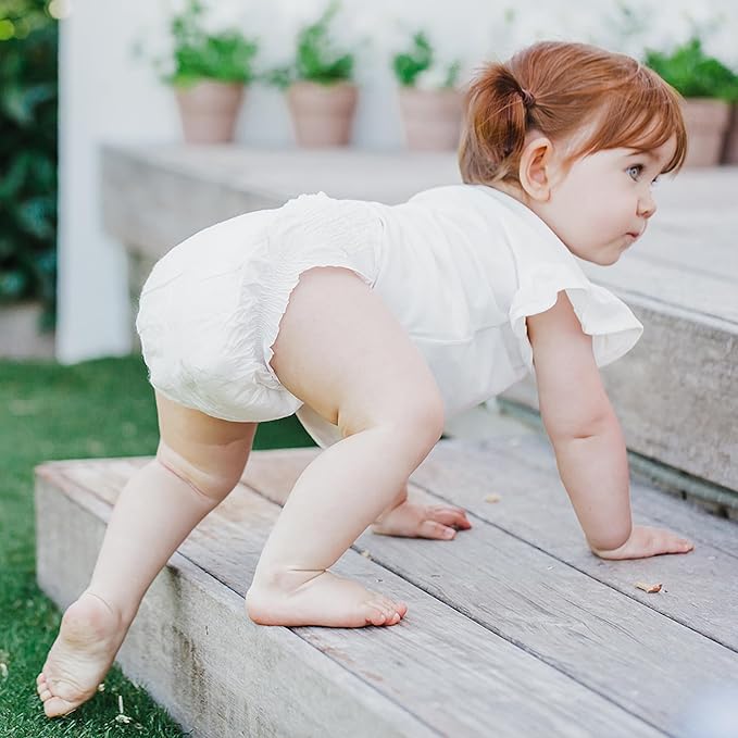 Terra Size 3 Diapers: 85% Plant-Based Diapers, Ultra-Soft & Chemical-Free for Sensitive Skin, Superior Absorbency for Day or Nighttime Diapers, Designed for Babies 13-24 Pounds, 160 Count