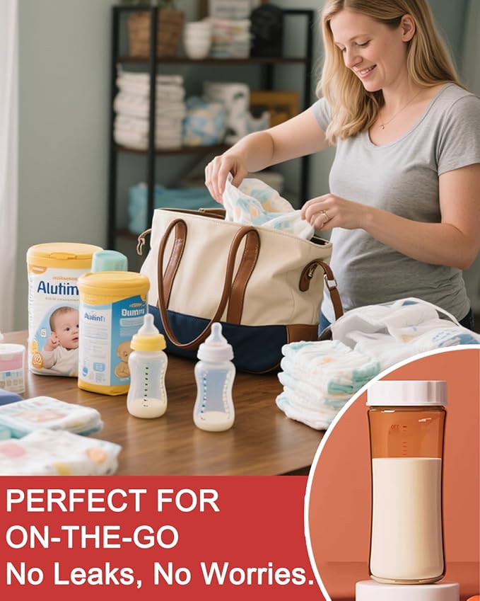 6pcs Travel and Storage Baby Bottle Caps for Pigeon Wide Neck Bottles, PP Baby Bottle Lids Replacement with Sealing Gasket, BPA-Free, Leak-proof