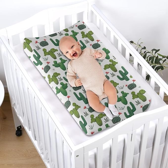 Changing Pad Covers for Boys Girls Carddle Sheet Set for Baby Boys Girls Breathable & Washable Cover