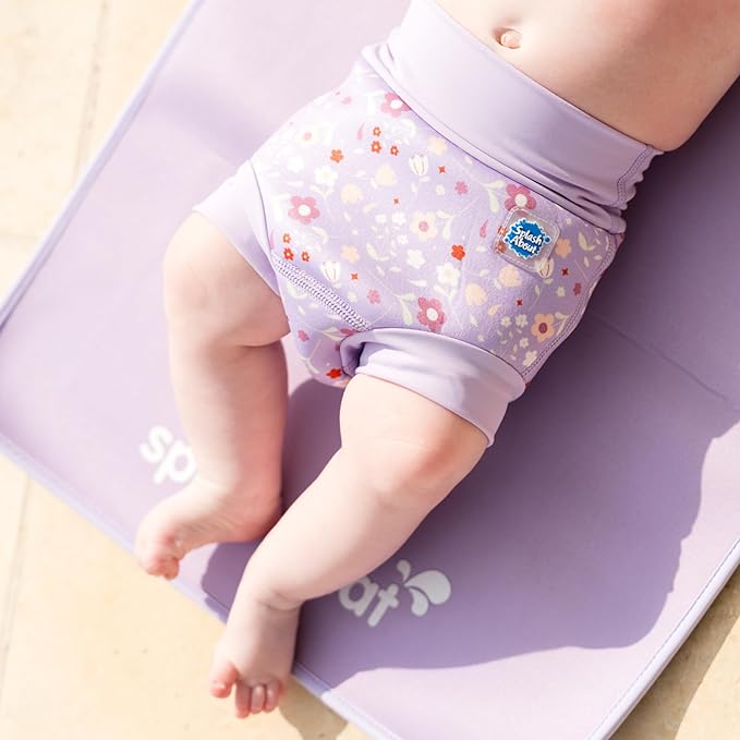 Splash About Happy Nappy Duo, Lilac Spring, 4-5 Years