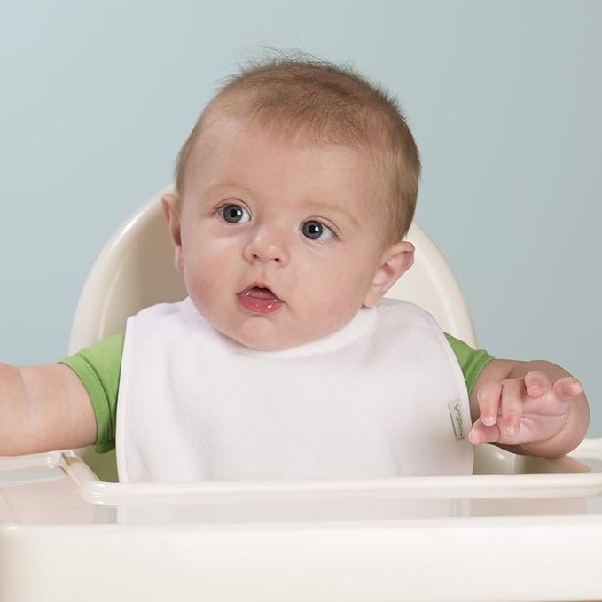 green sprouts Stay-dry Milk Catcher Bibs