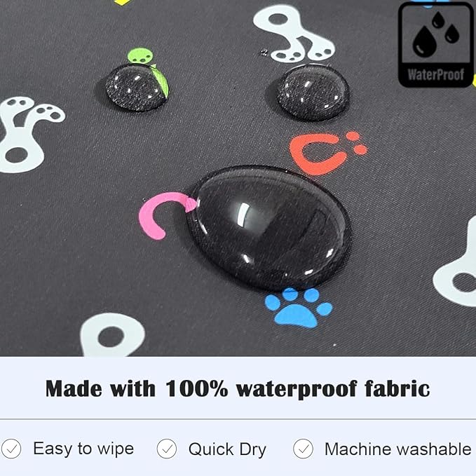 Plie Short Sleeve Waterproof Bib for Toddlers – Easy Clean Feeding Apron for Mealtime, Daycare, Self-Feeding, Lightweight