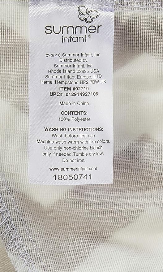 Summer Infant Ultra Plush Changing Pad Cover, Chevron